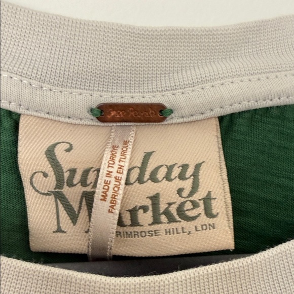Free People Green Philly Sports Tee - Picture 2 of 9